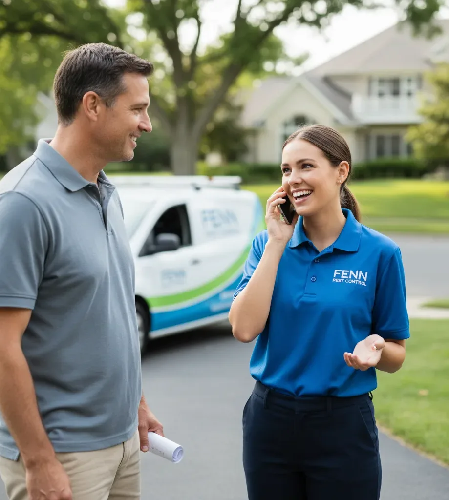 Fenn Pest Control customer support in Rush City